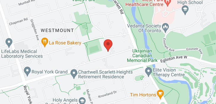 map of #905 -40 RICHVIEW RD